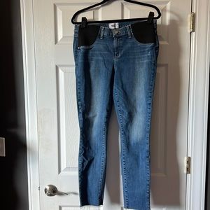 Paige Side Panel Maternity Jeans